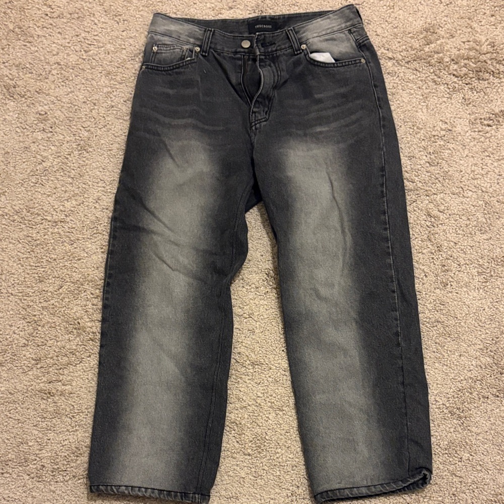Classic Gray Relaxed Fit Jeans
